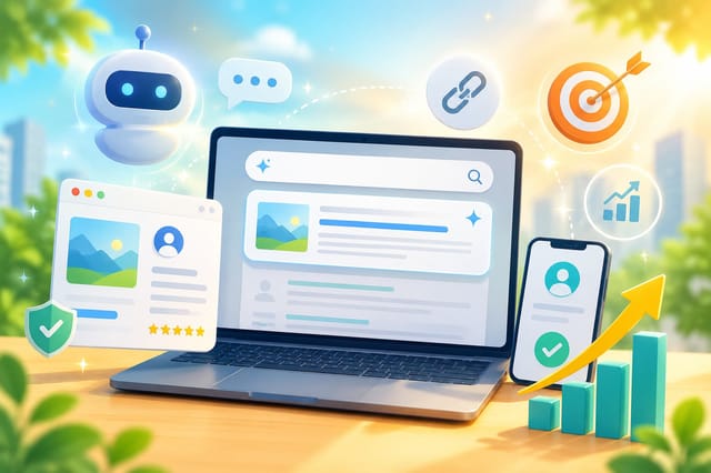 AIOの信頼性指標とは？｜AI検索で引用されたあとに成果を出すサイトの共通点を、やさしく解説